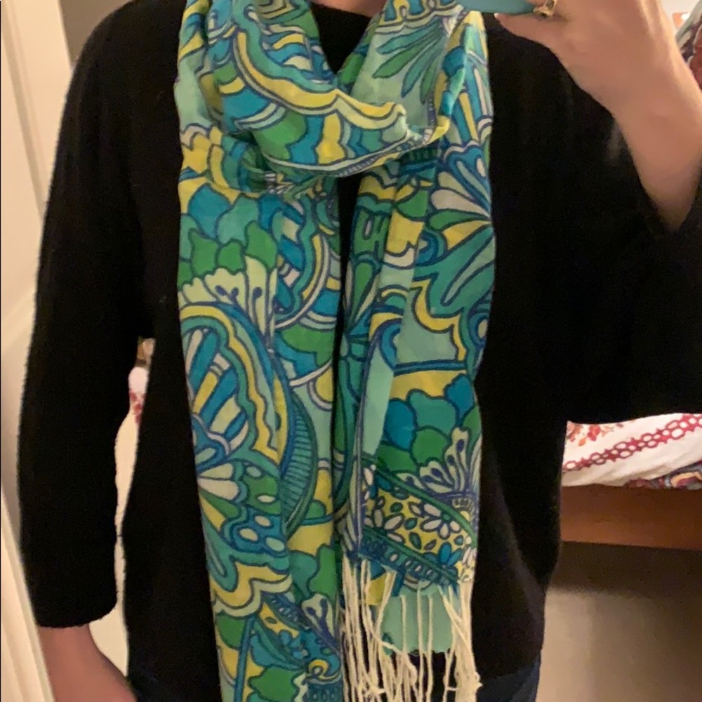 Lilly Pulitzer summer scarf